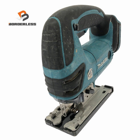 ☆中古品☆makita マキタ 18V 充電式ジグソー JV180D 本体のみ 電動工具 切断機 木工 日曜大工 DIY133241