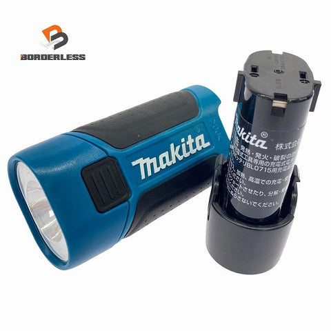 ☆中古比較的綺麗☆makita マキタ 7.2V 充電式フラッシュライト ML704 バッテリ1個(1.5Ah)付 コードレス LEDライト 懐中電灯131388