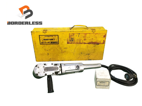 ☆中古品☆芝浦製作所 200V 芝浦電動シャーレンチ LSR-22S ケース付き 建設現場 鉄骨 締め付け 電動工具124193