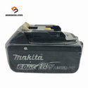 ☆中古品☆makita マキタ 18V 6.0Ah 純正 リチウムイオンバッテリー BL1860B 残量表示付 雪マーク 蓄電池 充電池138210 - 1