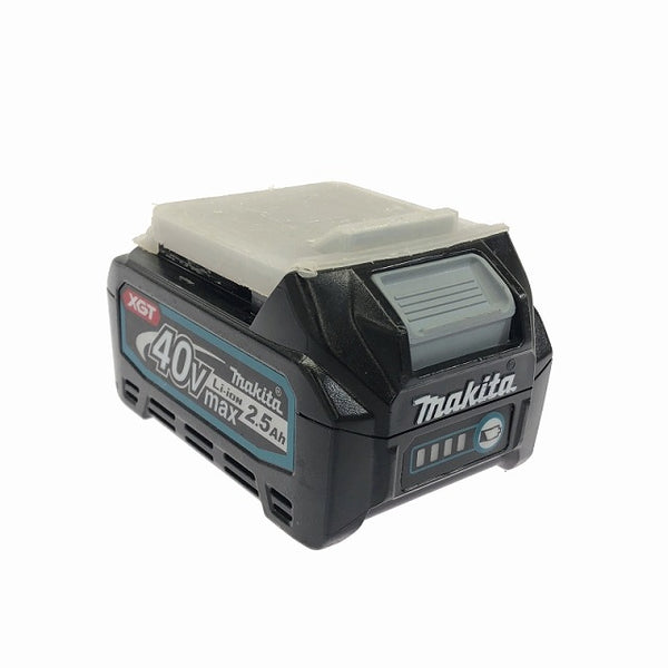 ☆中古美品☆ makita マキタ 40Vmax 2.5Ah 純正リチウムイオンバッテリー BL4025 LITHIUM-ION 蓄電池 雪/飛行機マーク - 3
