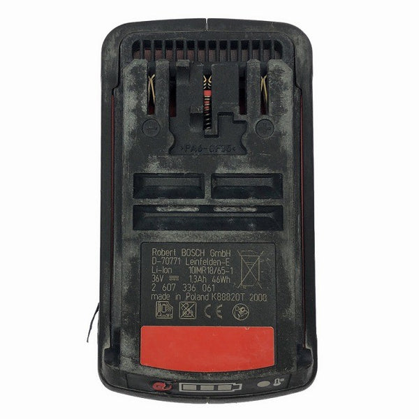 ☆比較的綺麗☆ BOSCH ボッシュ 36V 充電式ハンマドリル GBH36V-LIY 充電器 純正バッテリー2個付 ケース SDSプラス126327 - 9