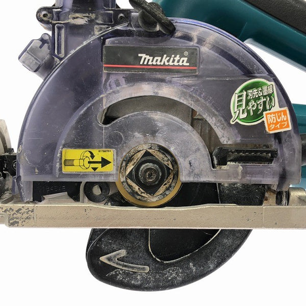 ☆中古品☆makita マキタ 100V 125mm 防じんマルノコ 5205FX コード式 防塵マルノコ 集じん丸のこ 集塵丸のこ 丸ノコ131694 - 9