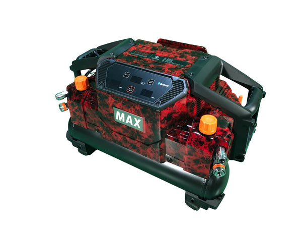 ☆未使用品☆MAX マックス 高圧 スーパーエアコンプレッサー AK-HH1310E ジュラシックレッド 100V 11L エアーコンプレッサー119099 - 3