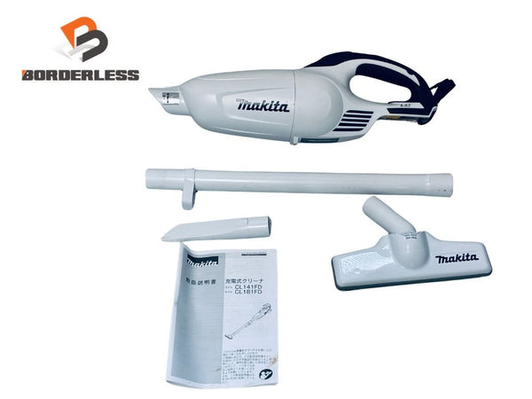 ☆中古品☆ makita マキタ 18V 充電式クリーナー CL181FDZW  本体のみ ※バッテリー・充電器別売 カプセル式 掃除機 コードレス133577 - 1