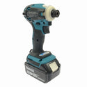 ☆極美品☆makita マキタ 18V 充電式インパクトドライバー TD172DRGX 青/ブルー バッテリ2個(18V6.0Ah) 充電器 ケース付121063 - 5