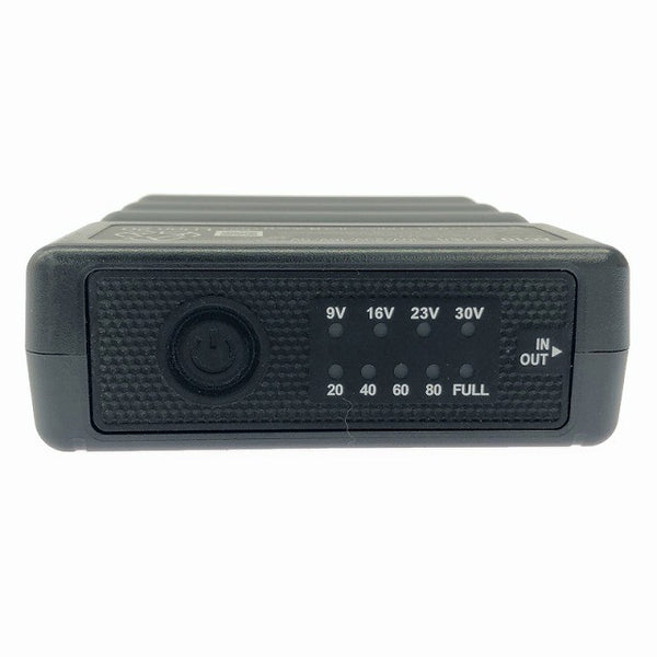 ☆比較的綺麗☆BURTLE バートル 30V エアークラフト専用バッテリーファンセット AC10(マリーン)+AC10-1(ブラック)+充電器+コード133837 - 9