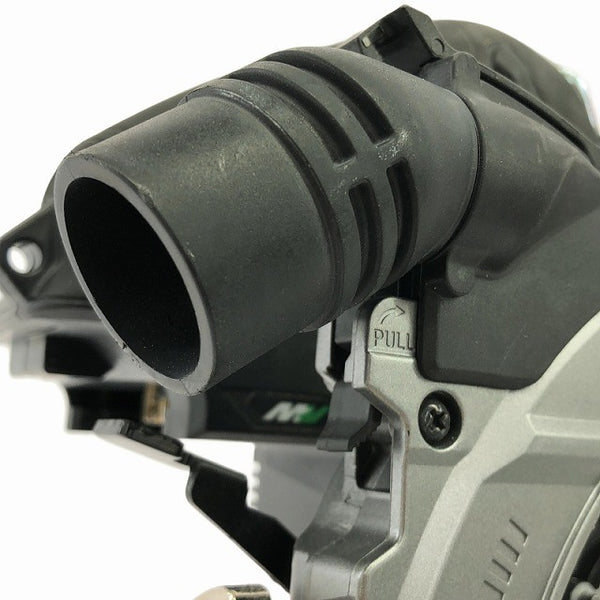 ☆中古品☆HiKOKI ハイコーキ 36V 165mm コードレス丸のこ C3606DB 黒 本体＋未使用替刃付 充電式マルノコ 丸ノコ 丸鋸135983 - 9