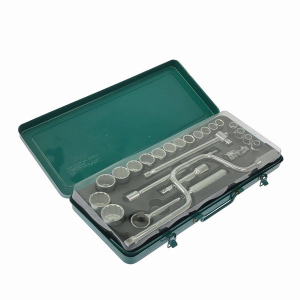 ☆極美品☆KAMASA TOOL カマサツール ソケットレンチセット NO.3595 差込角12.7mm ラチェットレンチ ハンドツール121764 - 2