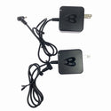 ☆比較的綺麗3点セット☆BURTLE バートル 空調作業服用バッテリー AC08-22V×3個 充電ケーブル×2個 ※ファンなし 暑さ対策134898 - 9