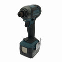 ☆中古品☆makita マキタ 14.4V 充電式インパクトドライバ TD138DRFX 青/ブルー バッテリー2個(14.4V 3.0Ah) 充電器 ケース付 - 4