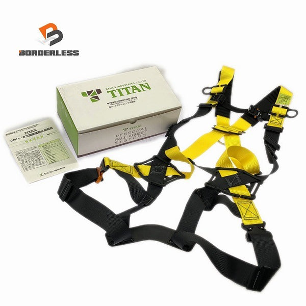 ☆未使用保管品☆TITAN タイタン イージーハーネス Comfort EHCN-10A-L フルハーネス型安全帯 墜落制止用器具 新規格 Lサイズ136813 - 1