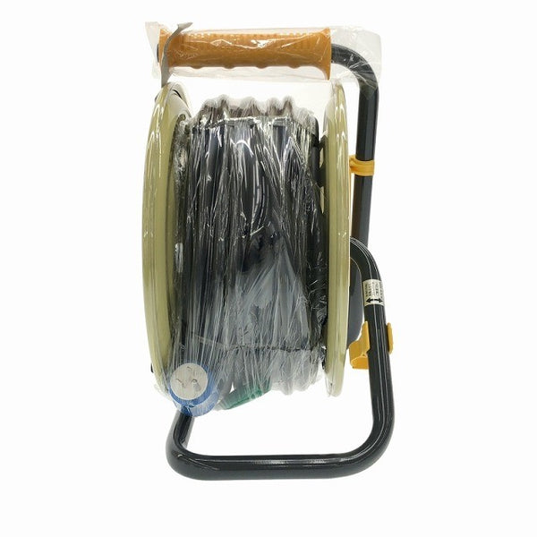 ☆未使用品☆HATAYA ハタヤ サンタイガーレインボーリール BX-301K 100V 30m 漏電遮断器付 電工ドラム コードリール117016 - 9