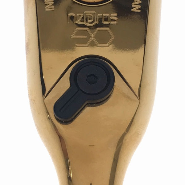 ☆未使用☆nepros ネプロス ラチェットハンドル NBR390GL 限定シリーズ 90ギア 9.5sq 金色 iPゴールド ラチェットレンチ - 9
