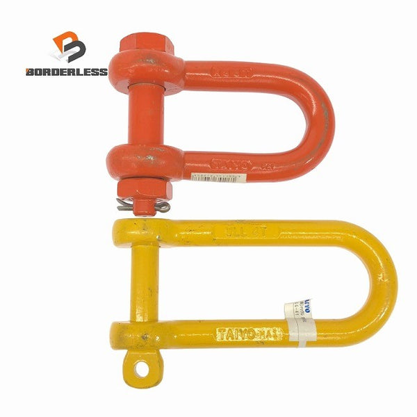☆未使用品 2点セット☆TAIYO 大洋製器工業 強力長シャックル TSLG-4t 軽量シャックル RS-5t116909 - 1
