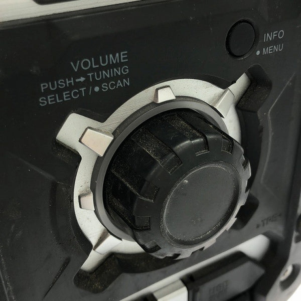 ☆中古品☆makita マキタ 7.2V～18V/100V 充電式ラジオ MR108 本体のみ コードレス 現場ラジオ 作業ラジオ ポータブルラジオ131925 - 9