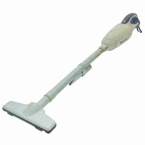 ☆中古品☆makita マキタ 14.4V 充電式クリーナー CL140FD 白 本体＋パイプ＋ノズル付 コードレス ハンディ 掃除機120143 - 9