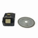 ☆中古品※コメント必読☆makita マキタ 18V 125mm 充電式マルノコ HS474D バッテリ1個(18V3.0Ah)付 コードレス丸のこ 丸ノコ128375 - 9