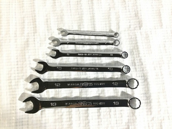 ☆未使用品☆nepros ネプロス コンビネーションレンチセット12本組 NTMS212 京都機械工具 KTC ハンドツール 車両整備 バイク整備121154 - 8