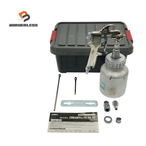 ☆中古品☆KINKI 近畿製作所 スプレーガン ASG-4 高粘度塗料 吹付 塗装 エア工具 エアーガン 藤原産業118092