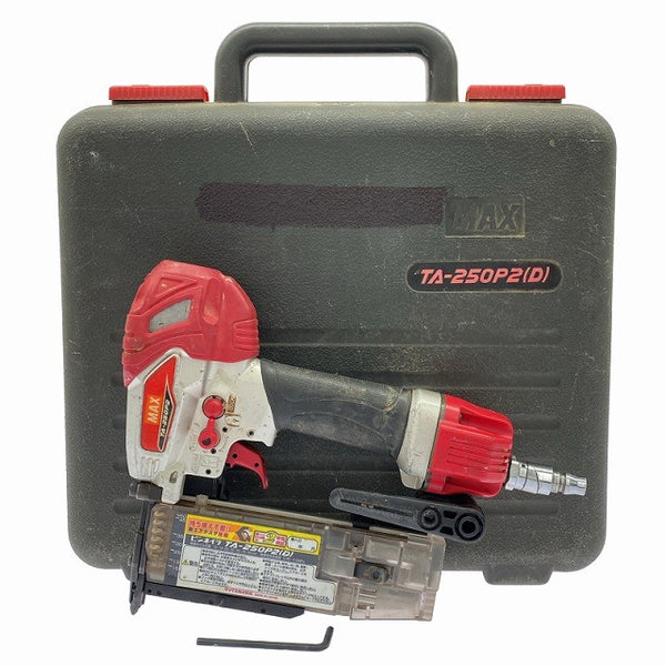 ☆中古品☆MAX マックス 常圧ピンネイラ TA-250P2(D) ピンタッカ ピン打ち機 エアーツール エア釘打ち機130112 - 3