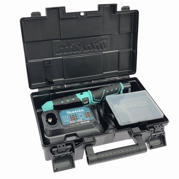 ☆未使用品☆makita マキタ 7.2V 充電式ペンインパクトドライバ TD023DHXTB ターコイズブルー バッテリ2個+充電器付き135719 - 2