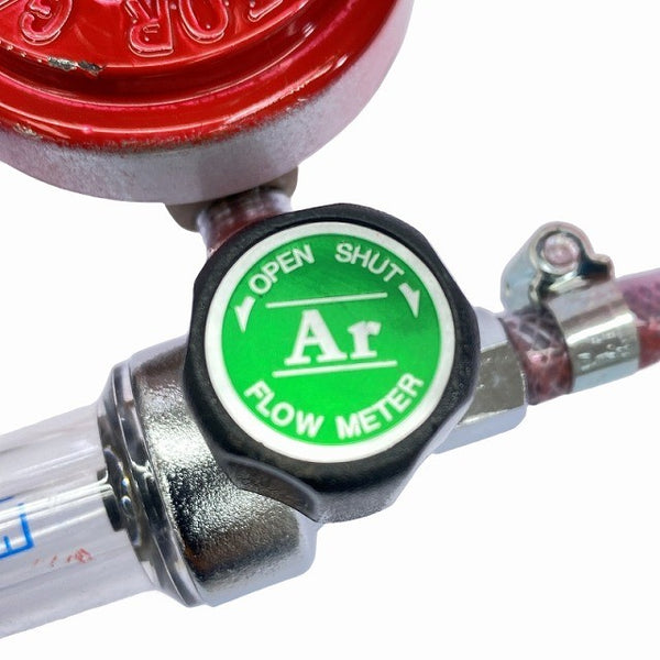 ☆比較的綺麗2個セット☆SAKAGUCHI 阪口製作所 アルゴン調整器 R-11 0.5mブレードホース付 アルゴンガス用 MAGガス調整器114831 - 10