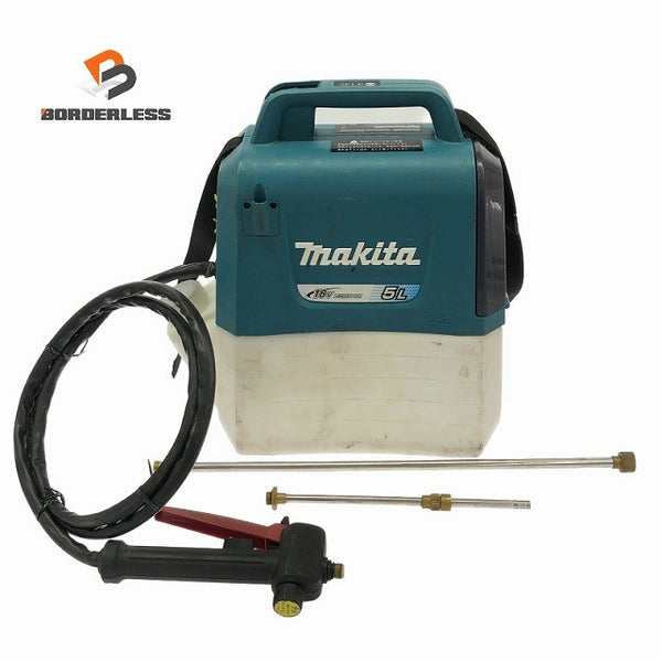 ☆中古品☆makita マキタ 18V 充電式噴霧器 MUS054D 本体のみ タンク容量5L 最高圧力0.3MPa コードレス 動力噴霧器 動噴137450 - 1
