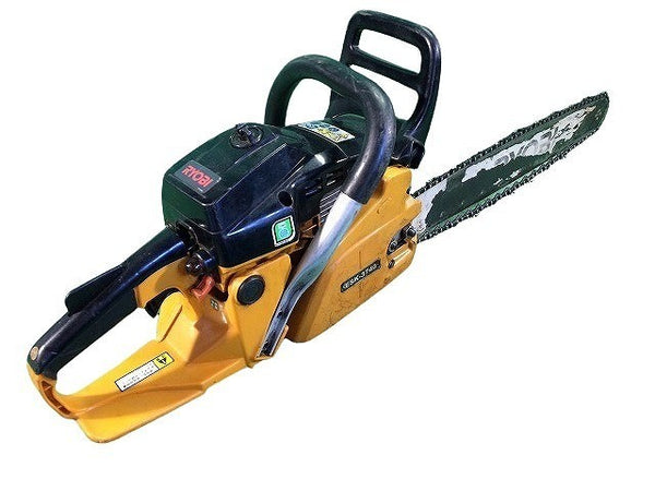 ☆中古品☆ RYOBI リョービ エンジンチェンソー ESK-3740 排気量36.3ml ガイドバー400mm エンジン式 チェーンソー 造園 伐採 - 4