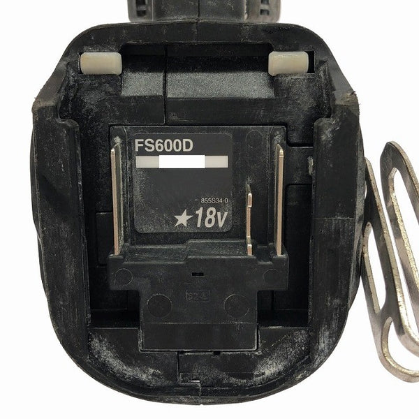 ☆中古品☆makita マキタ 18V 充電式スクリュードライバー FS600D 黒 本体のみ コードレス ボード用ドライバー ボードドライバー135605 - 9