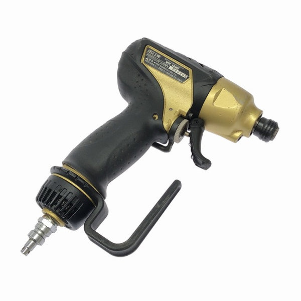 ☆中古品☆ HITACHI 日立工機 高圧エアインパクトドライバー WH12H2 ゴールド 本体+パーツ+ケースエアーツール - 5