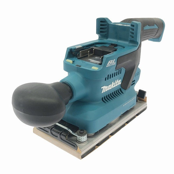 ☆美品☆makita マキタ 18V 充電式仕上サンダー BO380D 本体＋集じんバッグ付 コードレス オービタルサンダー 研磨機 116073 - 2