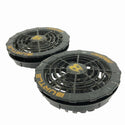 ☆中古品セット☆ BURTLE バートル 17V エアクラフトバッテリー AC300 ファンユニット AC310/311 充電ケーブル付き 暑さ対策132655 - 3