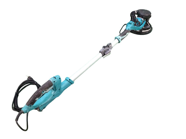 ☆中古品☆WALL SANDER 電動ドライウォールサンダー 100V ウォールポリッシングマシン 本体+パーツ+ケース 研磨機 ポールサンダー133348 - 4
