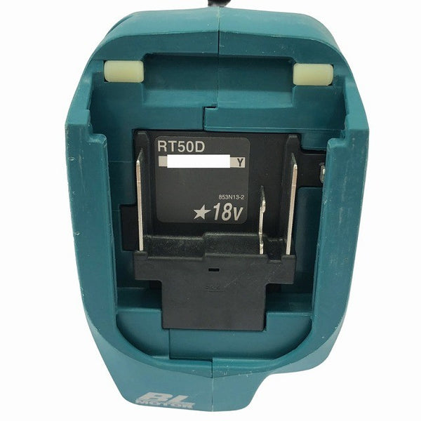 ☆中古品☆makita マキタ 18V 充電式トリマ RT50DZ コードレス トリマー/ルーター ダイヤル変速 木材加工 電動工具136604 - 7