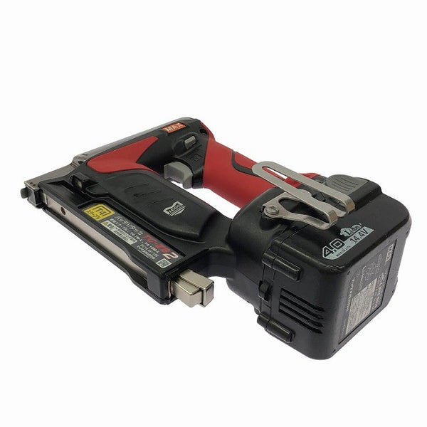 ☆比較的綺麗です☆MAX マックス DC14.4V/18V バッテリタッカ TG-ZB2 バッテリ(14.4V 4.0Ah) 電動工具 大工道具130266 - 2