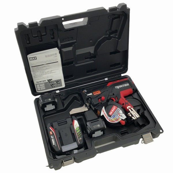 ☆未使用品☆ MAX マックス 14.4V 鉄筋結束機 リバータイア RB-822T-B2C/1450A フルセット ツインタイア/TWINTIER134736 - 2