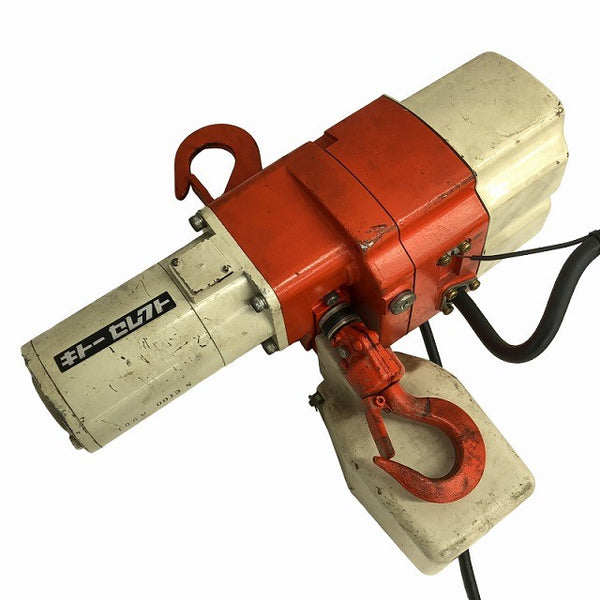 ☆中古品☆KITO キトー 100V 60kg 電気チェーンブロック ED2B 吊具134600 - 2
