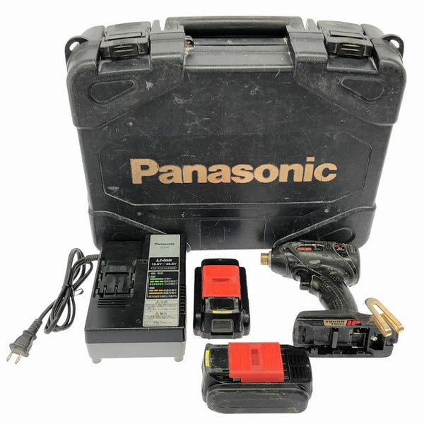 ☆中古品☆ Panasonic パナソニック 14.4V コードレスインパクトドライバー EZ75A1LS2FT1 本体+バッテリー2個(4.2Ah)充電器+ケース136273 - 3