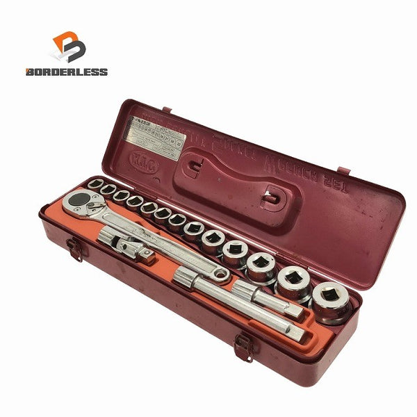 ☆中古品☆KTC 京都機械工具 ソケットレンチセット No.B3013R 締め付け 工具 ハンドツール118939 - 1