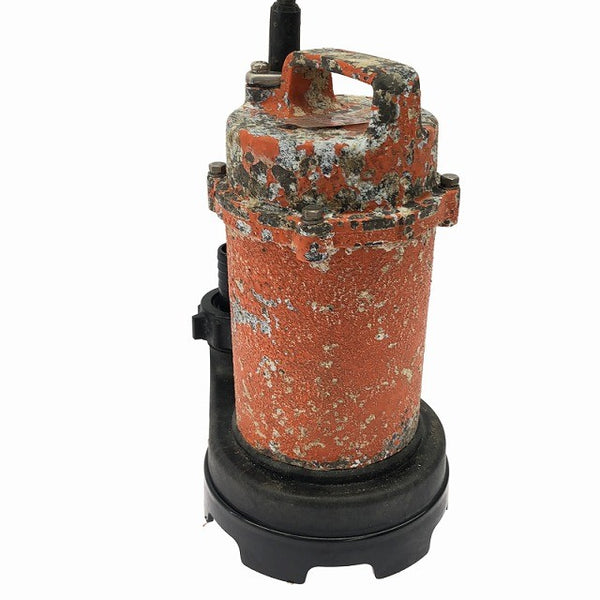 ☆中古品☆TERADA テラダ 寺田ポンプ 100V 60Hz 汚水用 水中ポンプ SG-150C 口径32mm 揚程5m 小型 一般家庭用 汚水ポンプ135987 - 5