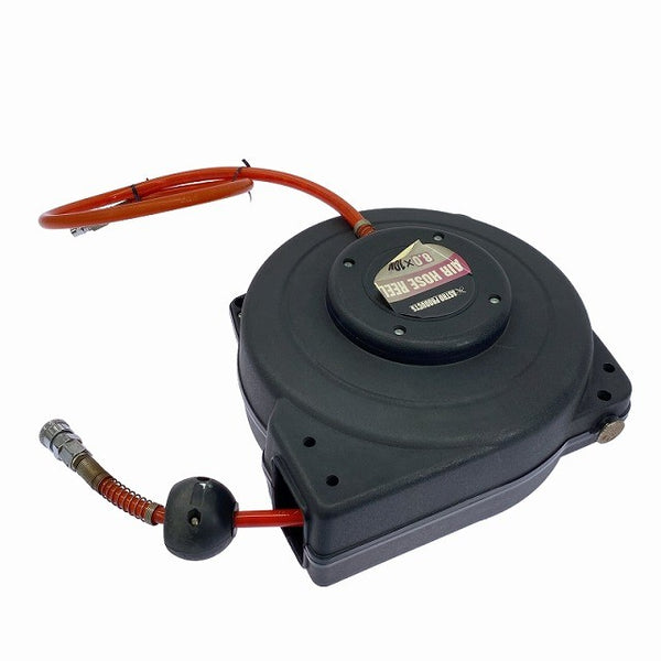 ☆中古品☆ASTRO PRODUCTS アストロプロダクツ 常圧/一般圧 エアホースリール AP040969 8.0×10m エアホースドラム - 5