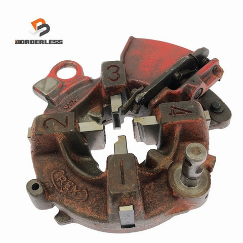 ☆比較的綺麗です☆REX レッキス 自動切上ダイヘッド AD 25A-50A 1-2 水道 ガス管 ステンレス 加工 ねじ切り117167