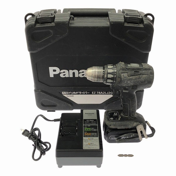 ☆中古品 Panasonic パナソニック 14.4V/18V 充電ドリルドライバー EZ74A2 バッテリ1個(5.0Ah) 充電器 ケース 充電式ドライバドリル130430 - 3