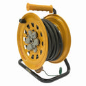 ☆比較的綺麗☆HATAYA ハタヤ 100V 20m サンタイガーリール BG-201KX 漏電遮断器付 屋内型 電工ドラム コードリール 延長コード138484 - 3