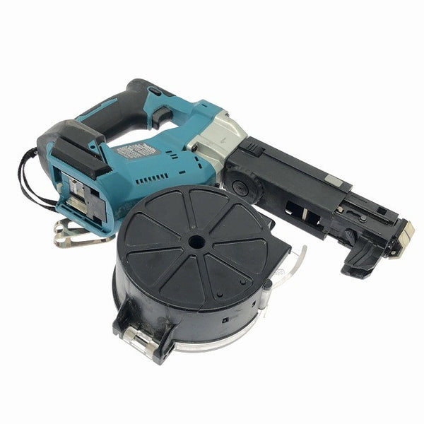 ☆中古品☆makita マキタ 18V 充電式オートパックスクリュードライバ FR451D バッテリー1個(18V 6.0Ah)付 ボード用ドライバー - 3