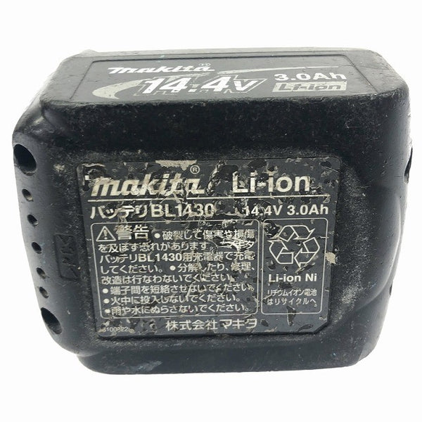 ☆中古品☆makita マキタ 14.4V 充電式インパクトドライバー TD131D バッテリ1個(14V 3.0Ah)充電器付き コードレス 締め付け120306 - 9