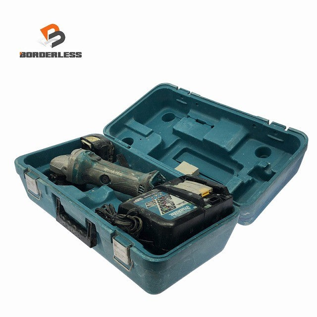 ☆中古品☆makita マキタ 14.4V 充電式ディスクグラインダ GA400D 本体 