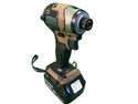 ☆未使用品☆ makita マキタ 18V 充電式インパクトドライバ TD173DGXAB 茶/ブラウン バッテリー2個(18V 6.0Ah)充電器+ケース132961 - 3
