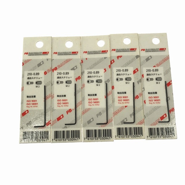 ☆未使用品138本セット☆PB スイスツールズ ロング六角棒レンチ 0.89mm～6mm 六角レンチ L字型レンチ ハンドツール110858 - 4